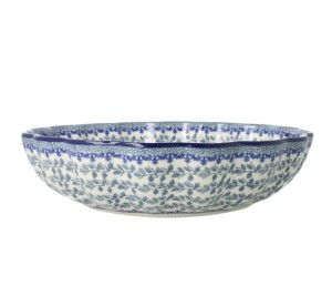 Miska falbanka Ø 24,5 cm Ceramika Artystyczna Bolesławiec M248 dekU4830