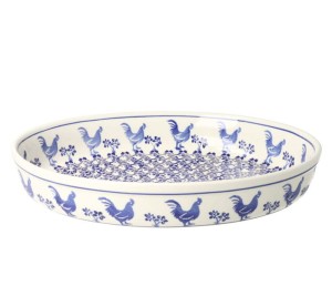 Półmisek do zapiekania 22,0 x 31,0 cm Bolesławiec GU350DEK1149