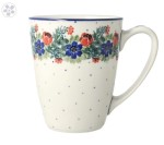 Kubek duży V 0,65 L Ceramika Artystyczna Bolesławiec D60 XL dek1535X