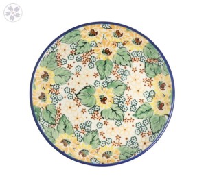 Plate ø 20 cm T086dekU4742 Bolesławiec Pottery