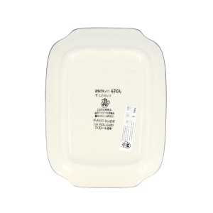 Maselnica Ceramika Artystyczna Bolesławiec kostka masła M295 dekU4704