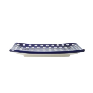 Tacka Ceramika Artystyczna Bolesławiec sushi 18x12 h2,5cm C27 dek70AX