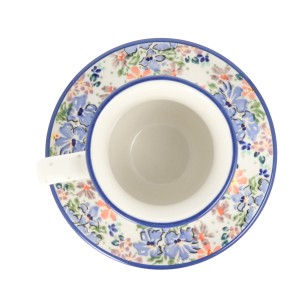 Filiżanka i spodek cappuccino V 0,22 L F104 JZ78 Manufaktura w Bolesławcu