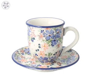 Filiżanka i spodek cappuccino V 0,22 L F104 JZ78 Manufaktura w Bolesławcu