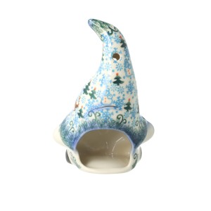 Krasnal lampion wys. 15 cm Szyszka Galia