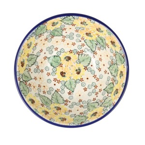 Miska do sałatek V 1 L Ceramika Artystyczna Bolesławiec M057 dekU4742