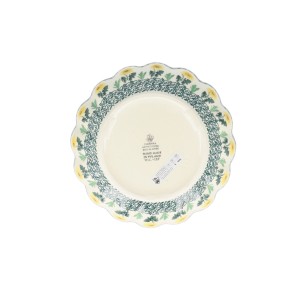 Miska falbanka Ø 24,5 cm Ceramika Artystyczna Bolesławiec M248 dek2638X