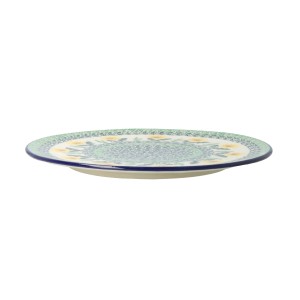 Talerz Ceramika Artystyczna Bolesławiec tost Ø 21,5 cm C23 dek2638X