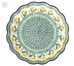 Miska falbanka Ø 24,5 cm Ceramika Artystyczna Bolesławiec M248 dek2638X
