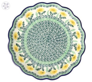Miska falbanka Ø 24,5 cm Ceramika Artystyczna Bolesławiec M248 dek2638X