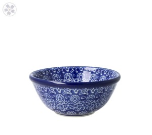 Bowl 10x10 cm M558 dek0884X Bolesławiec Pottery