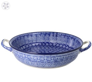Rondel Ø 23 cm Ceramika Artystyczna Bolesławiec C39 dek884X
