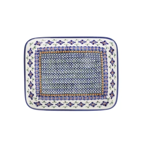 Półmisek do zapiekania 19,5x25,5 cm Bolesławiec GU370DEKDU60