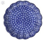 Miska falbanka Ø 24,5 cm Ceramika Artystyczna Bolesławiec M248 dek884X