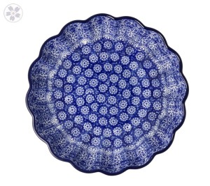 Miska falbanka Ø 19,5 cm Ceramika Artystyczna Bolesławiec M249 dek884X