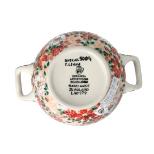 Miska fondue Ceramika Artystyczna Bolesławiec C61 dekU5004