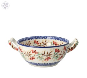 Miska fondue Ceramika Artystyczna Bolesławiec C61 dekU4908