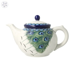 Czajnik do kawy V 1,2 L Ceramika Artystyczna Bolesławiec C060 dek2127X