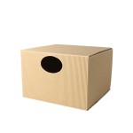 Pudełko karbowane EKO 17,2x16,5x11,5 cm Ceramika Bolesławiec