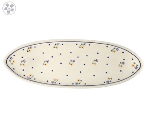 Półmisek łódka dł. 33 cm GU2028DEK111 Ceramika Bolesławiec