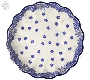 Miska falbanka Ø 24,5 cm Ceramika Artystyczna Bolesławiec M248 dek1975X