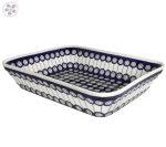 Półmisek 33,3 x 27,5 cm GU1352DEK8 Ceramika Bolesławiec