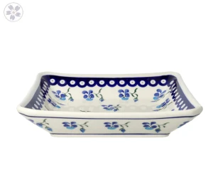 Talerz głęboki do makaronu szer. 22 cm GU2042DEK890  Ceramika Bolesławiec