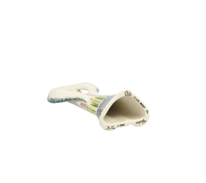Figura ceramiczna anioł Wrzos Galia Ceramika Bolesławiec