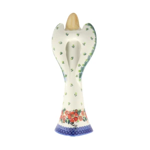 Figura ceramiczna anioł Nasturcja Galia Ceramika Bolesławiec