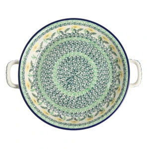 Rondel Ø 23 cm Ceramika Artystyczna Bolesławiec C39 dek2638X