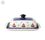 Butterdish DPML Bolesławiec Pottery Manufaktura