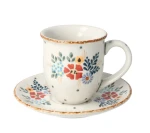 Filiżanka i spodek cappuccino V 0,22 L F104 GM13 Manufaktura w Bolesławcu