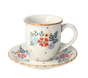 Filiżanka i spodek cappuccino V 0,22 L F104 GM13 Manufaktura w Bolesławcu