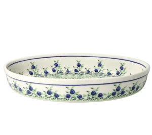 Półmisek do zapiekania 22,0 x 31,0 cm Bolesławiec GU350DEK1208