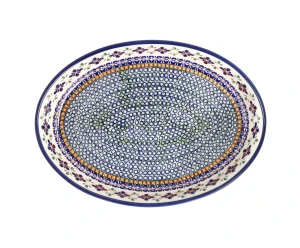 Półmisek do zapiekania 22,0 x 31,0 cm Bolesławiec GU350DEKDU60