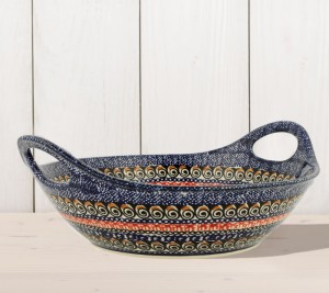 Miska Ø 24,5 x 22,3 cm V 0,9 L Bolesławiec GU1813DEK148Art