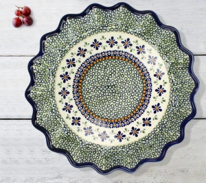 Taca tarta ø 32,4 cm Bolesławiec GU1332DEKDU60