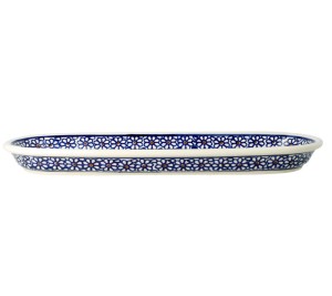 Taca dł. 28,3 cm Bolesławiec GU928DEK120