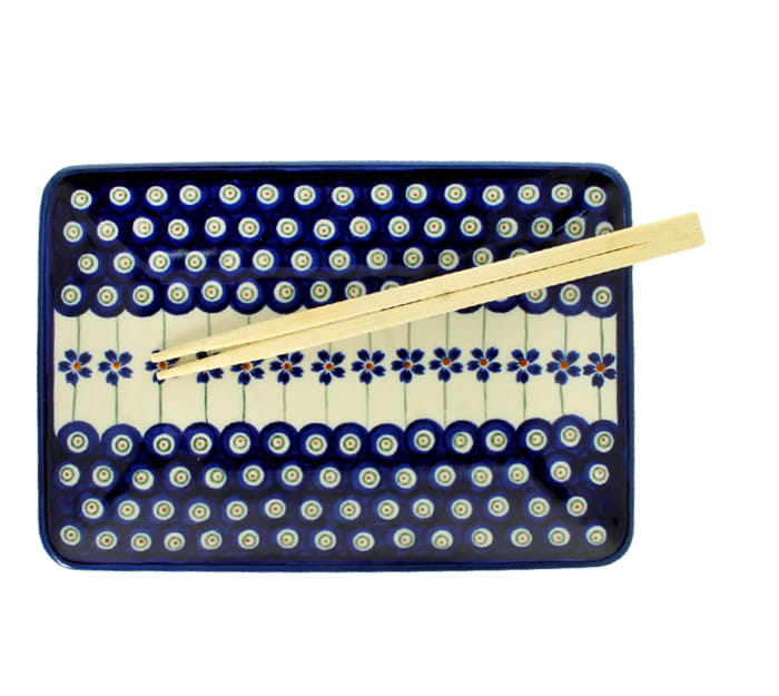 Talerz- tacka do sushi 22,0x15,2 cm GU2022DEK166A