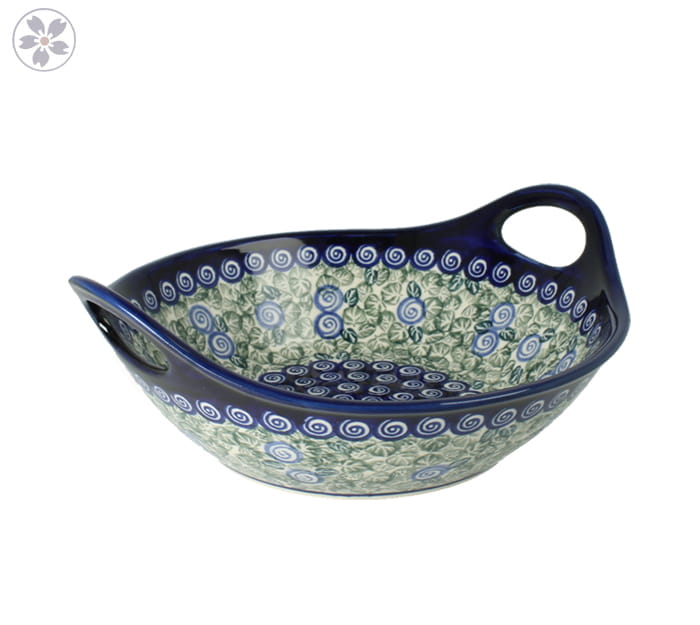 Miska Ø 24,5 x 22,3 cm V 0,9 L Bolesławiec GU1813DEK1073A