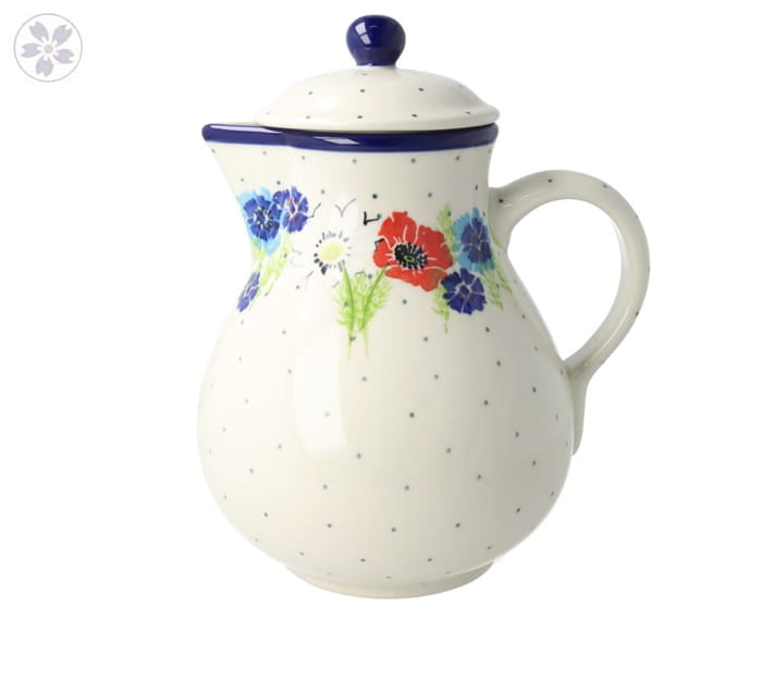Imbryk Ceramika Artystyczna Bolesławiec V 1,0 L C118 dek2510X