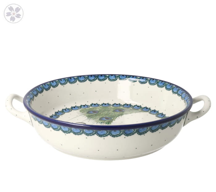 Rondel Ceramika Artystyczna Bolesławiec 23 cm C39 dek2127X