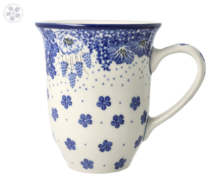 Kubek Latte V 0,45 L Ceramika Artystyczna Bolesławiec K826 dek1975X