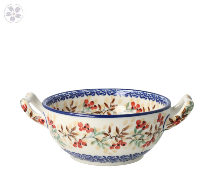 Miska fondue Ceramika Artystyczna Bolesławiec C61 dekU4908