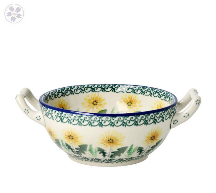 Miska fondue Ceramika Artystyczna Bolesławiec C61 dek2638X