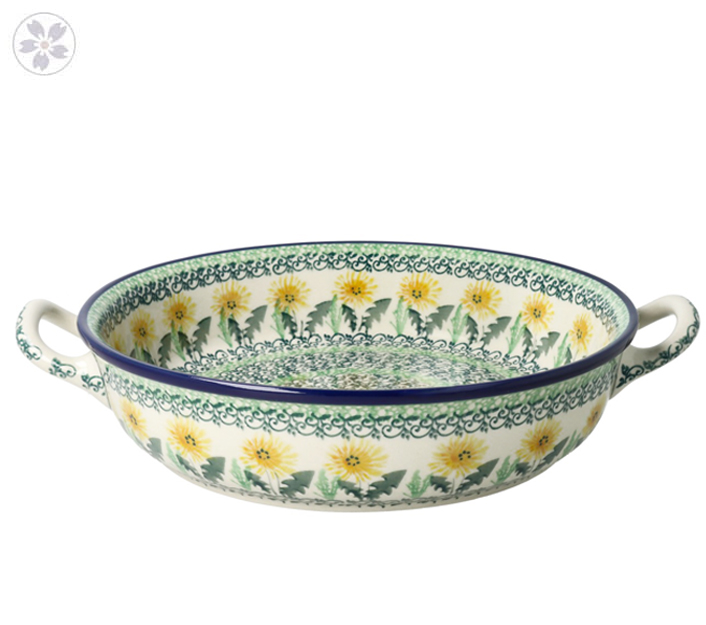 Rondel Ø 23 cm Ceramika Artystyczna Bolesławiec C39 dek2638X
