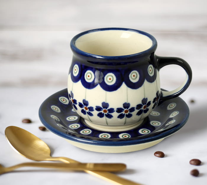 Filiżanka i spodek do podwójnego espresso V 0,07 L GU1121DEK166A